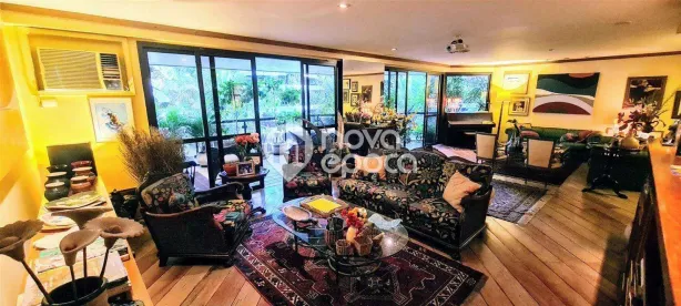 Apartamento com 4 Quartos à venda, 252m² no Lagoa, Rio de Janeiro