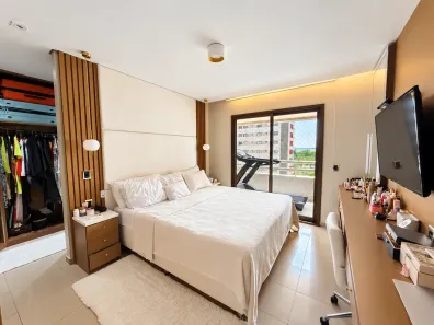 Apartamento com 4 Quartos para alugar, 165m² no Ponta Negra, Manaus