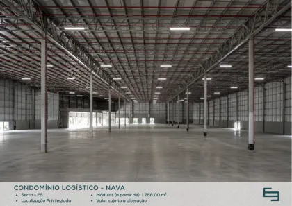 Galpão/Depósito/Armazém para alugar, 1766m² no Civit I, Serra