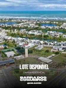 Lote/Terreno à venda, 1207m² no Brisas de Atalaia, Barra dos Coqueiros