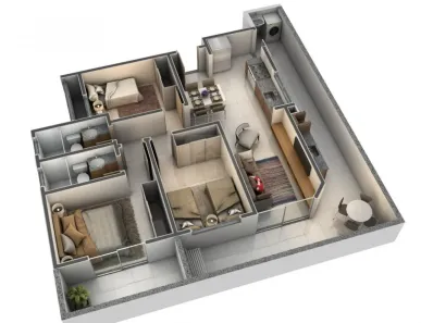 Apartamento com 3 Quartos à venda, 83m² no Segismundo Pereira, Uberlândia