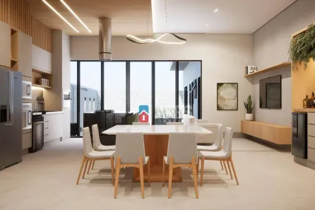 Casa de Condomínio com 3 Quartos à venda, 204m² no Parque Nova Carioba, Americana
