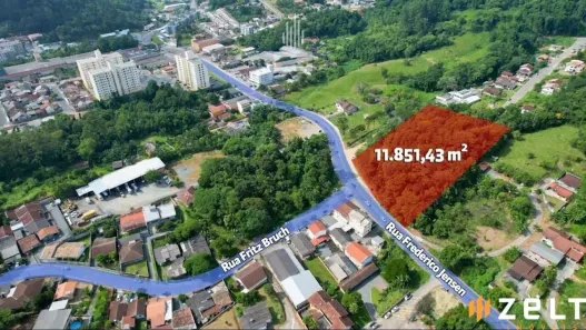 Lote/Terreno à venda, 11851m² no Itoupavazinha, Blumenau