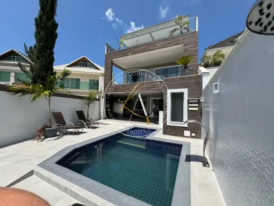 Casa de Condomínio com 5 Quartos para alugar, 450m² no Vargem Grande, Rio de Janeiro