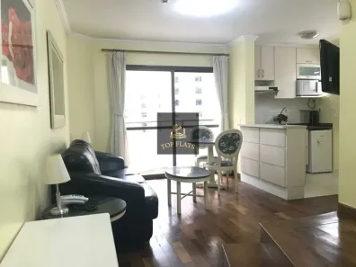 Flat com 1 Quarto para alugar, 48m² no Bela Vista, São Paulo