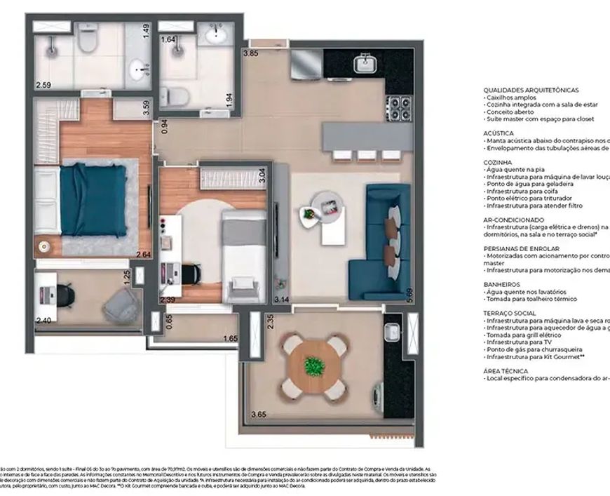 MAC PINHEIROS - APARTAMENTOS no Pinheiros, São Paulo