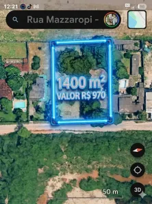 Lote/Terreno à venda, 1400m² no Camorim, Rio de Janeiro