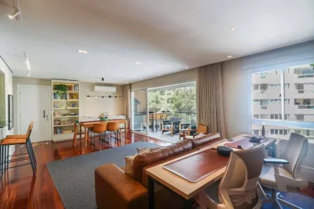 Apartamento com 3 Quartos para venda ou aluguel, 129m² no Real Parque, São Paulo