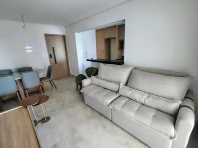 Apartamento com 2 Quartos para alugar, 83m² no Caiçara, Praia Grande