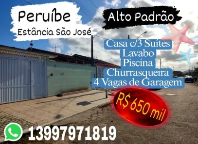 Casa com 3 Quartos à venda, 250m² no Estancia Sao José, Peruíbe