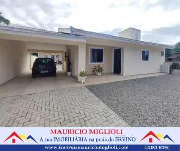 Casa com 3 Quartos à venda, 160m² no Praia do Ervino, São Francisco do Sul