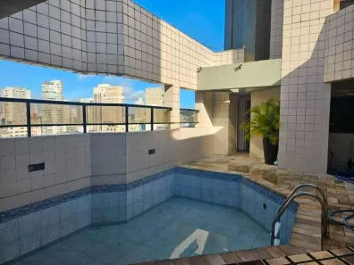 Apartamento com 3 Quartos à venda, 188m² no Gonzaga, Santos