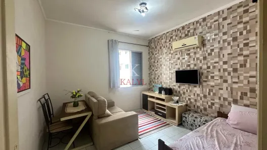 Kitnet com 1 Quarto para alugar, 29m² no Guilhermina, Praia Grande