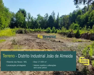 para alugar, 17500m² no Distrito Industrial João de Almeida, Ribeirão das Neves