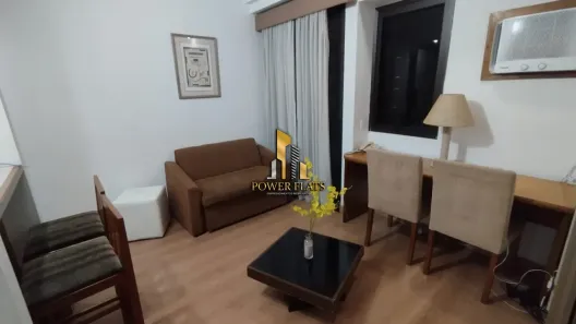 Flat com 1 Quarto para alugar, 39m² no Moema, São Paulo