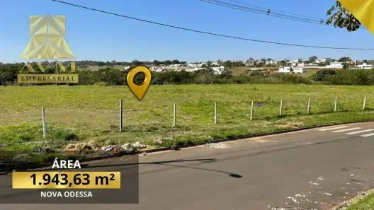 Lote/Terreno à venda, 1944m² no Jardim Residencial Fibra, Nova Odessa