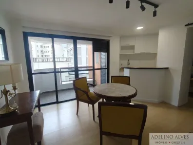 Flat com 1 Quarto para alugar, 40m² no Higienópolis, São Paulo