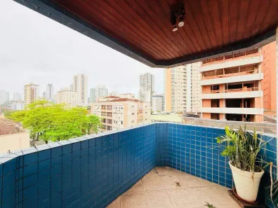Apartamento com 3 Quartos à venda, 119m² no Embaré, Santos