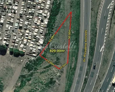 Lote/Terreno à venda, 820m² no Colônia Dona Luíza, Ponta Grossa