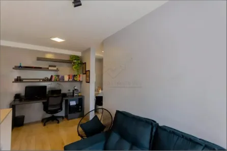 Apartamento com 1 Quarto à venda, 44m² no Campestre, Santo André