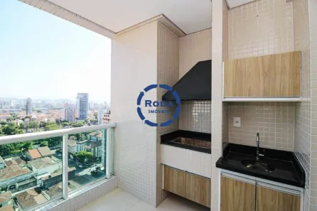 Apartamento com 2 Quartos para alugar, 80m² no Ponta da Praia, Santos