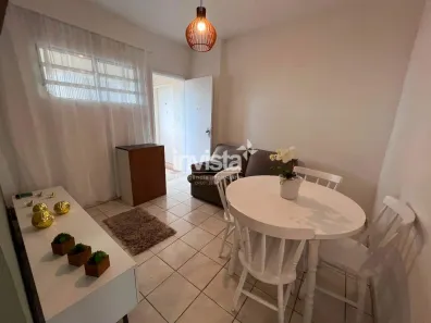 Apartamento com 1 Quarto para alugar, 50m² no Gonzaga, Santos
