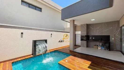 Casa de Condomínio com 3 Quartos à venda, 158m² no Jardins Bolonha, Senador Canedo