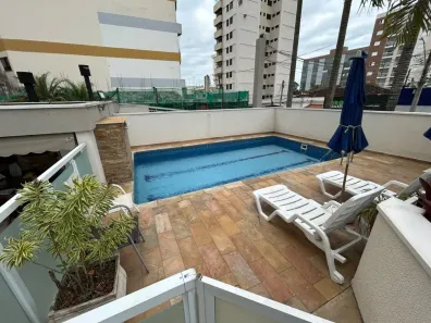 Apartamento com 3 Quartos para venda ou aluguel, 104m² no Centro, Taubaté