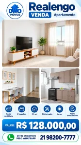 Apartamento com 2 Quartos à venda, 50m² no Realengo, Rio de Janeiro