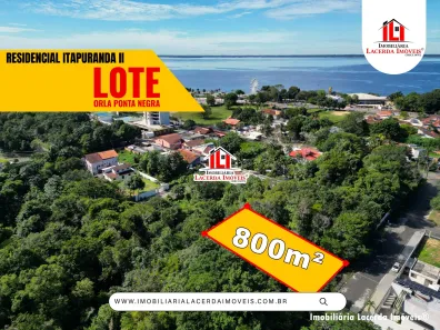 Lote/Terreno com 1 Quarto à venda, 800m² no Ponta Negra, Manaus