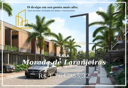 Casa com 4 Quartos à venda, 166m² no Morada de Laranjeiras, Serra