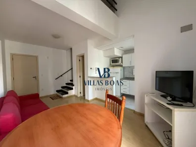 Apartamento com 1 Quarto para alugar, 56m² no Parque Residencial Aquarius, São José dos Campos