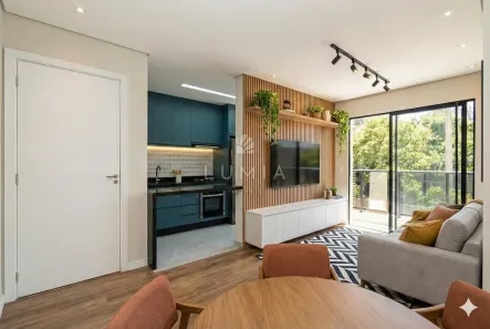 Apartamento com 2 Quartos à venda, 53m² no Campina do Siqueira, Curitiba