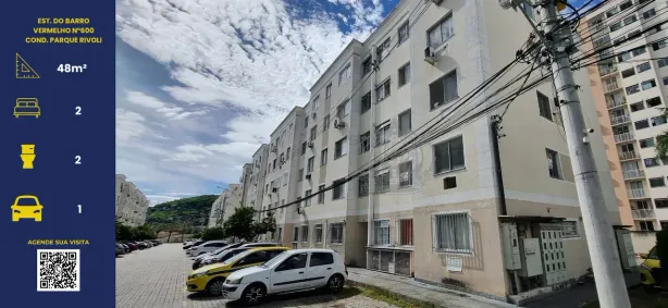 Apartamento com 2 Quartos à venda, 48m² no Rocha Miranda, Rio de Janeiro