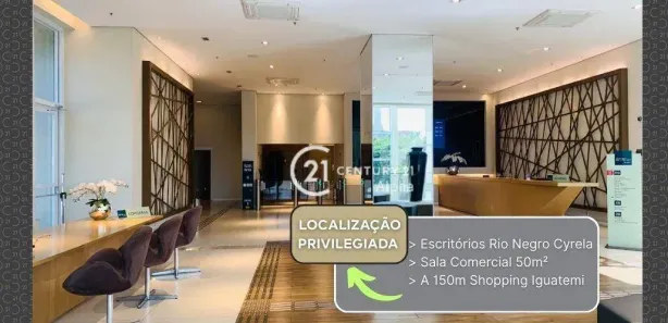 Sala Comercial à venda, 50m² no Alphaville Centro Industrial e Empresarial/Alphaville., Barueri