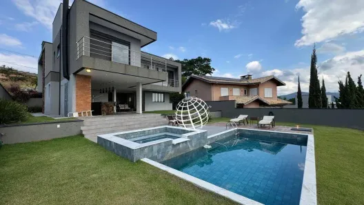 Casa de Condomínio com 4 Quartos à venda, 388m² no Condomínio Porto Atibaia, Atibaia