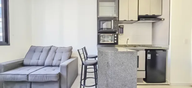 Apartamento com 1 Quarto para alugar, 24m² no Butantã, São Paulo