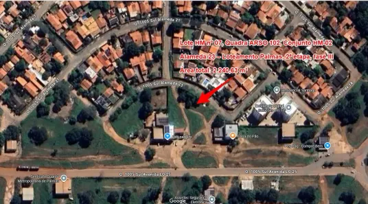Lote/Terreno à venda, 224063m² no Plano Diretor Sul, Palmas