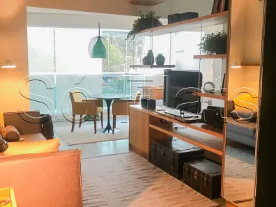 Apartamento com 1 Quarto para alugar, 40m² no Pinheiros, São Paulo
