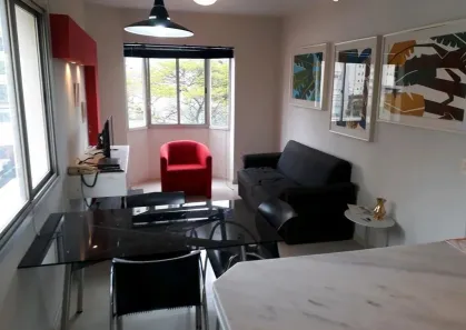 Flat com 1 Quarto para alugar, 42m² no Vila Nova Conceição, São Paulo