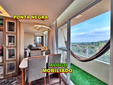 Apartamento com 2 Quartos para alugar, 49m² no Ponta Negra, Manaus