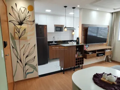 Apartamento com 2 Quartos à venda, 44m² no Vila Nossa Senhora das Vitórias, Mauá