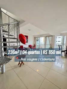 Apartamento com 4 Quartos à venda, 236m² no Boa Viagem, Recife