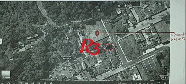 Lote/Terreno à venda, 2158m² no Morro Nova Cintra, Santos