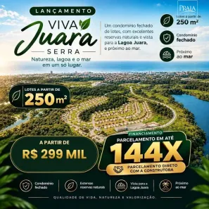 Lote/Terreno à venda, 250m² no Porto Dourado, Serra