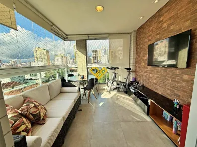 Apartamento com 3 Quartos à venda, 129m² no Pompéia, Santos