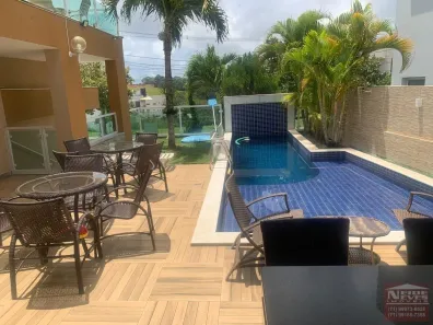 Casa de Condomínio com 4 Quartos à venda, 415m² no Alphaville (Abrantes), Camaçari