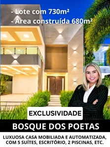 Casa de Condomínio com 5 Quartos à venda, 680m² no Parque do Jiqui, Parnamirim