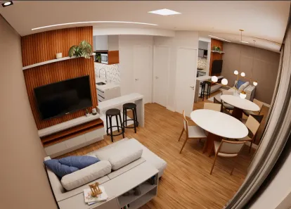 Apartamento com 2 Quartos à venda, 46m² no Vila Suzana, Mateus Leme