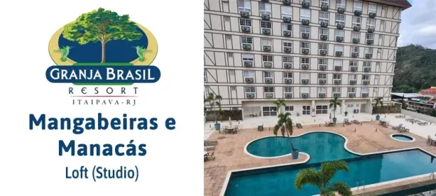 Apartamento com 1 Quarto à venda, 10m² no Itaipava, Petrópolis